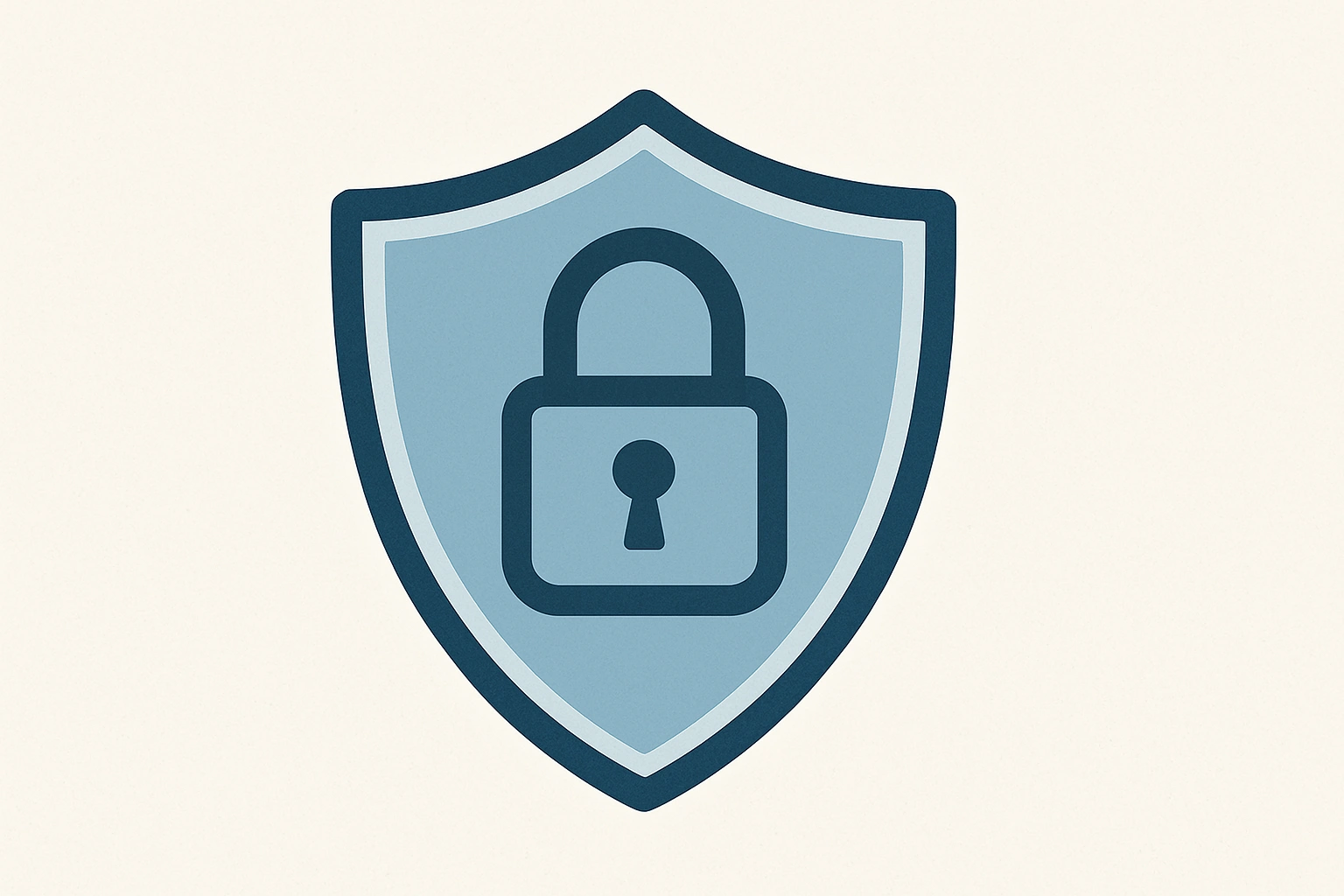 An image representing data security and privacy, like a stylized lock or shield.